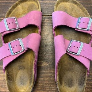 Birkenstock Purple Orchid 39 regular soft footbed